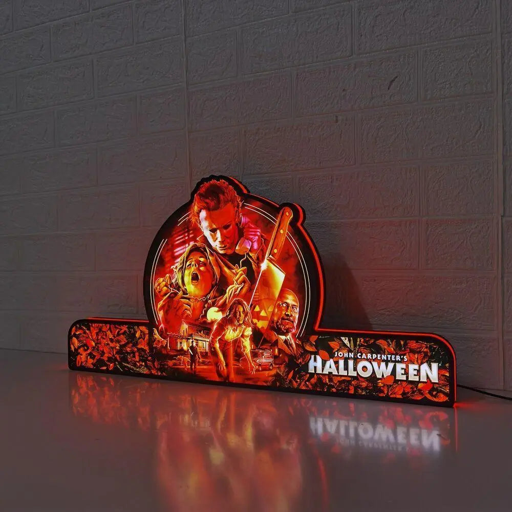 Rare & Spooky Halloween Pinball Topper LED USB Dimmer, Perfect for Game Room or Pinball Machine, Halloween Decor FYLZGO Signs