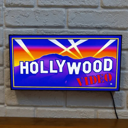 Vintage Hollywood Video LED Lamp, Add Some Retro Charm to Your Room - FYLZGO Signs