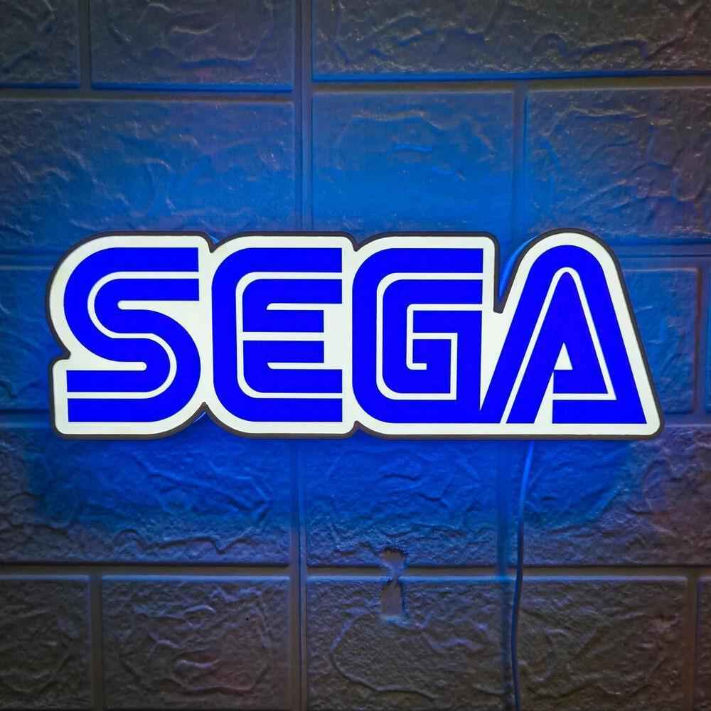 ?? SEGA Game Room Decoration Logo SEGA CD, SEGA Genesis, SEGA Saturn and SEGA 3D Lightbox (100% off)