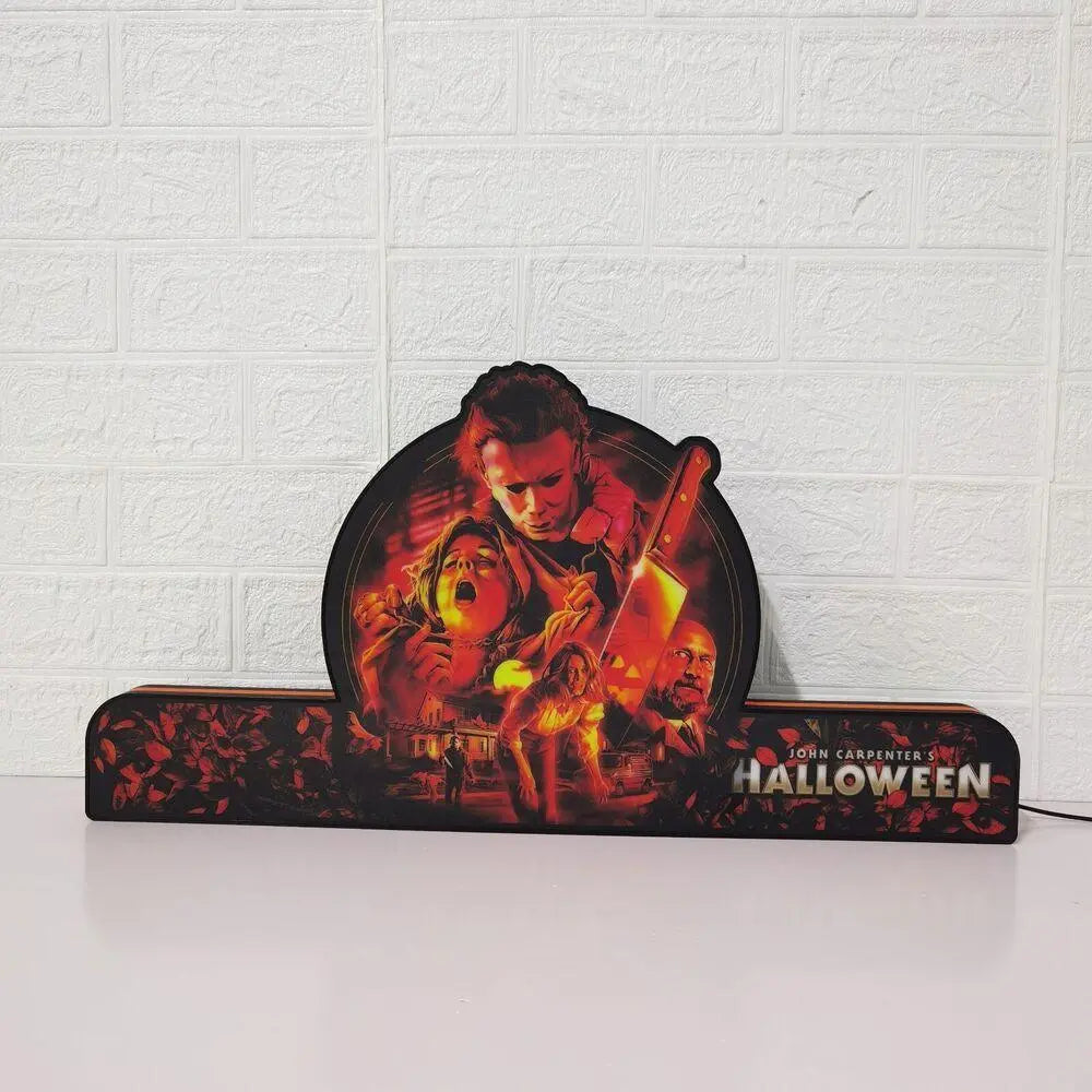 Rare & Spooky Halloween Pinball Topper LED USB Dimmer, Perfect for Game Room or Pinball Machine, Halloween Decor FYLZGO Signs
