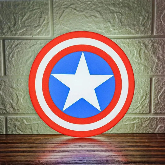 Marvel Avengers Hero 3D USB Light Box [Fully Dimmable Perfect for Night Lights] - FYLZGO Signs