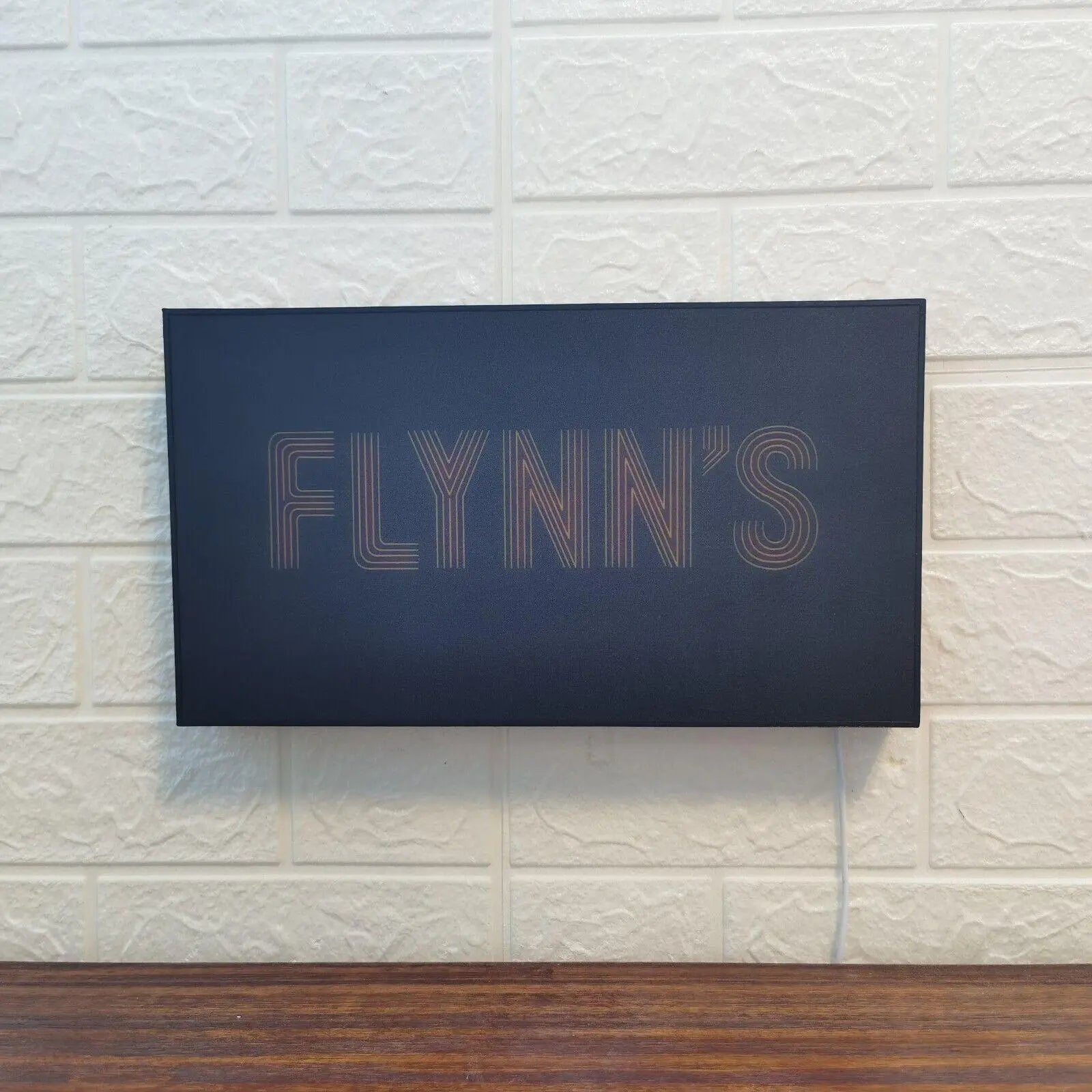 Flynn's Arcade LED Lightbox USB Powered & Dimmable Perfect for Gaming Room - FYLZGO Signs