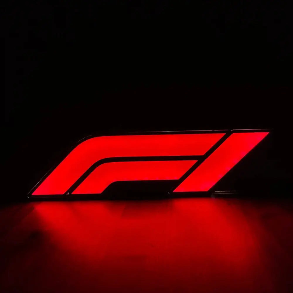 Formula 1 Printed Lightbox Home Workplace Decoration Led Light Wall Sign FYLZGO Signs