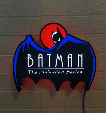 Batman The Animated Series 3D Printed Lightbox Fully Dimmable Great For Night Light - FYLZGO Signs