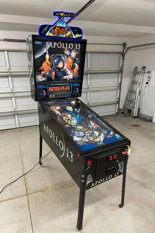 Apollo 13 Pinball Topper LED Light Box,for Apollo 13 Pinball Machine Fans, Pinball Arcade Game Decor FYLZGO Signs