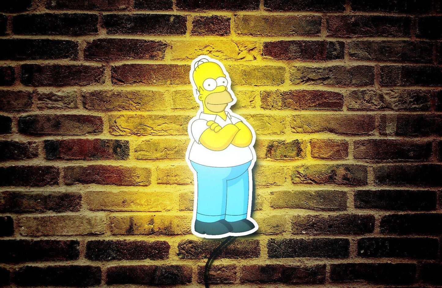 The Simpsons 3D Printed LED Lightbox - Choose Your Favorite Design! - FYLZGO Signs
