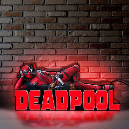 Deadpool Pinball LED Lightbox Deadpool Pinball Topper for  Pinball Machine FYLZGO