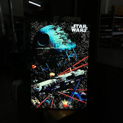 Star Wars Movie Poster LED Light Box (LED Light Box) New Type FYLZGO Signs