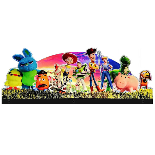 Toy Story 4 Pinball Acrylic LED Topper, for Jersey Jack Pinball Machine, Pinball Topper FYLZGO Signs